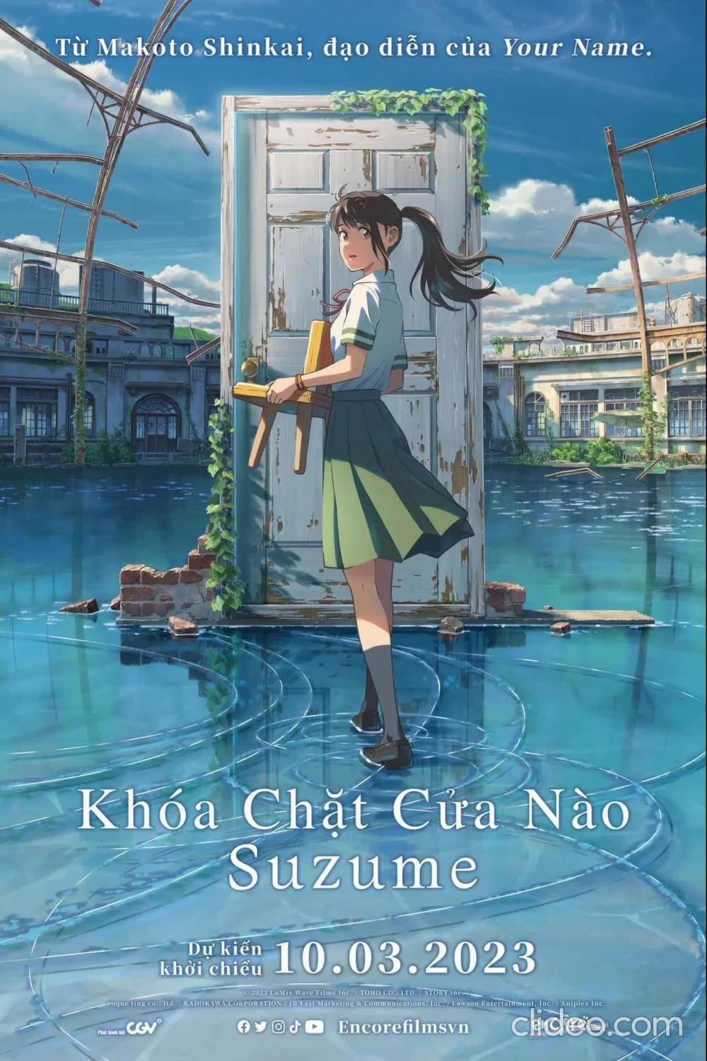 Khóa Chặt Cửa Nào Suzume - Suzume